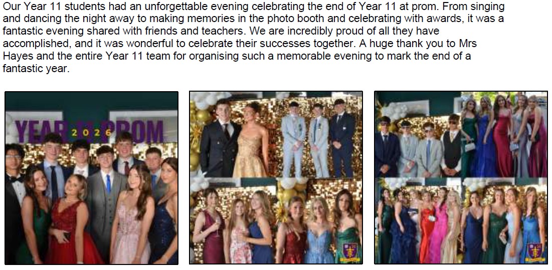 Year 11 Prom